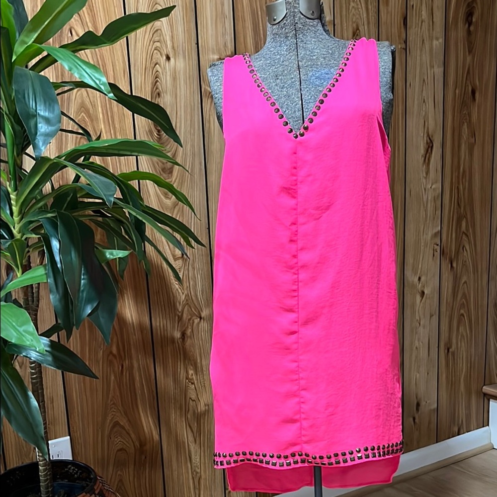 SPARKLE & FADE Pink Cover Up / Tunic Dress